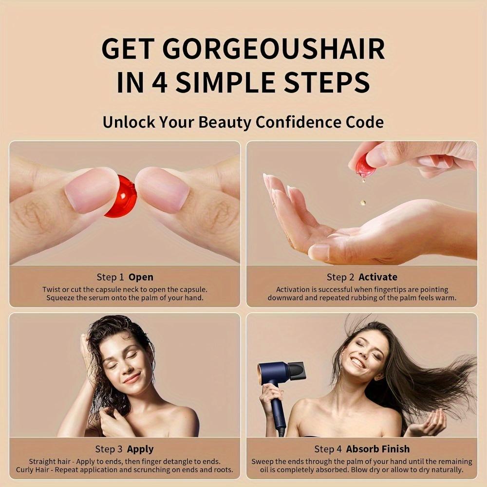 40 capsules Multivitamin, Aloe Vera Oil &Moroccan Oil and Avocado Oil Hair Serum