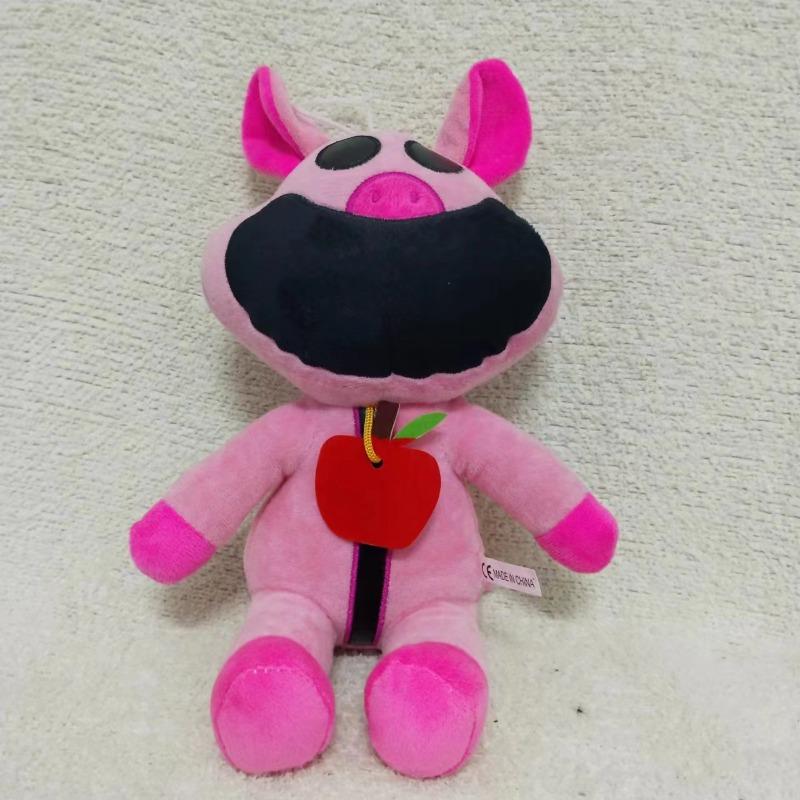 Cross-border poppy playtime smiling critters scary smiling animal dolls pink pig blue elephant