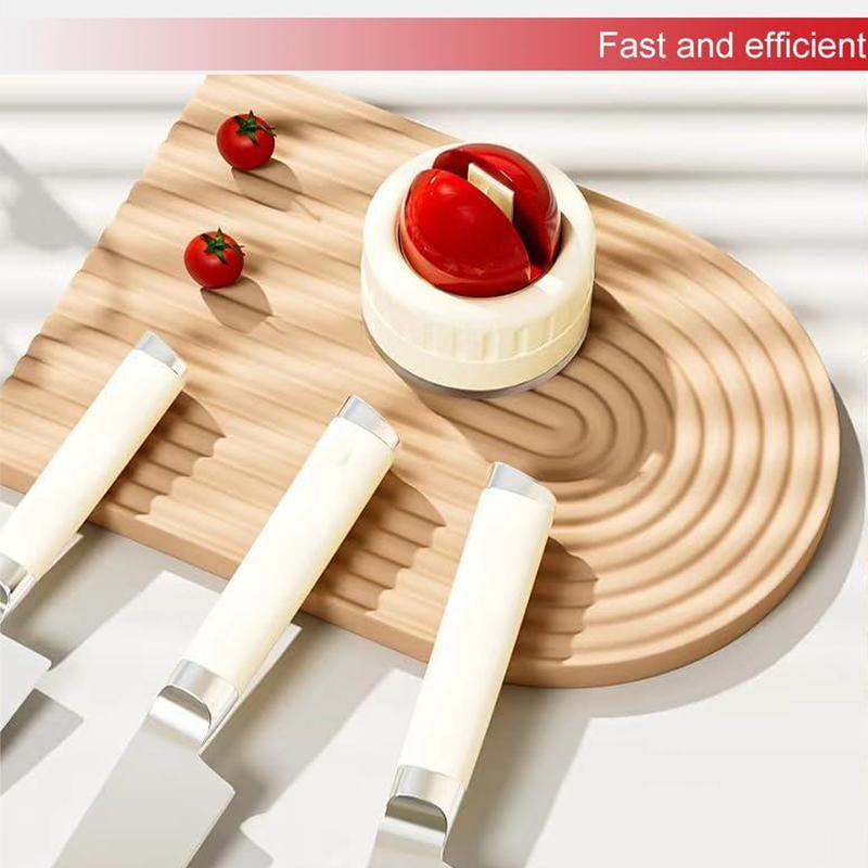 Knife Sharpener | Portable Rapid Knife Sharpener & Kitchen Knife Sharpener (with Suction Base) | for Knives, Scissors, Cleavers & Outdoor Tools | Sharpener (Non-Slip)