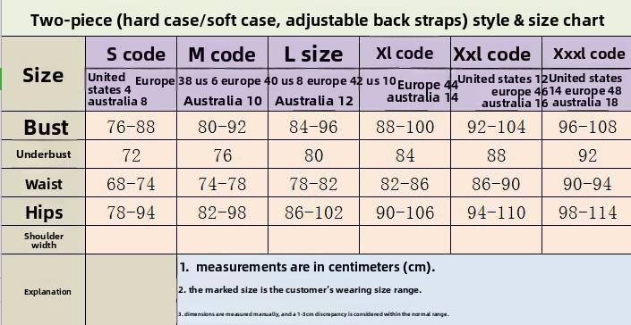 Women's Slim-Fit Solid Color Sexy Swimsuit Halter Neck Three-Piece Bikini