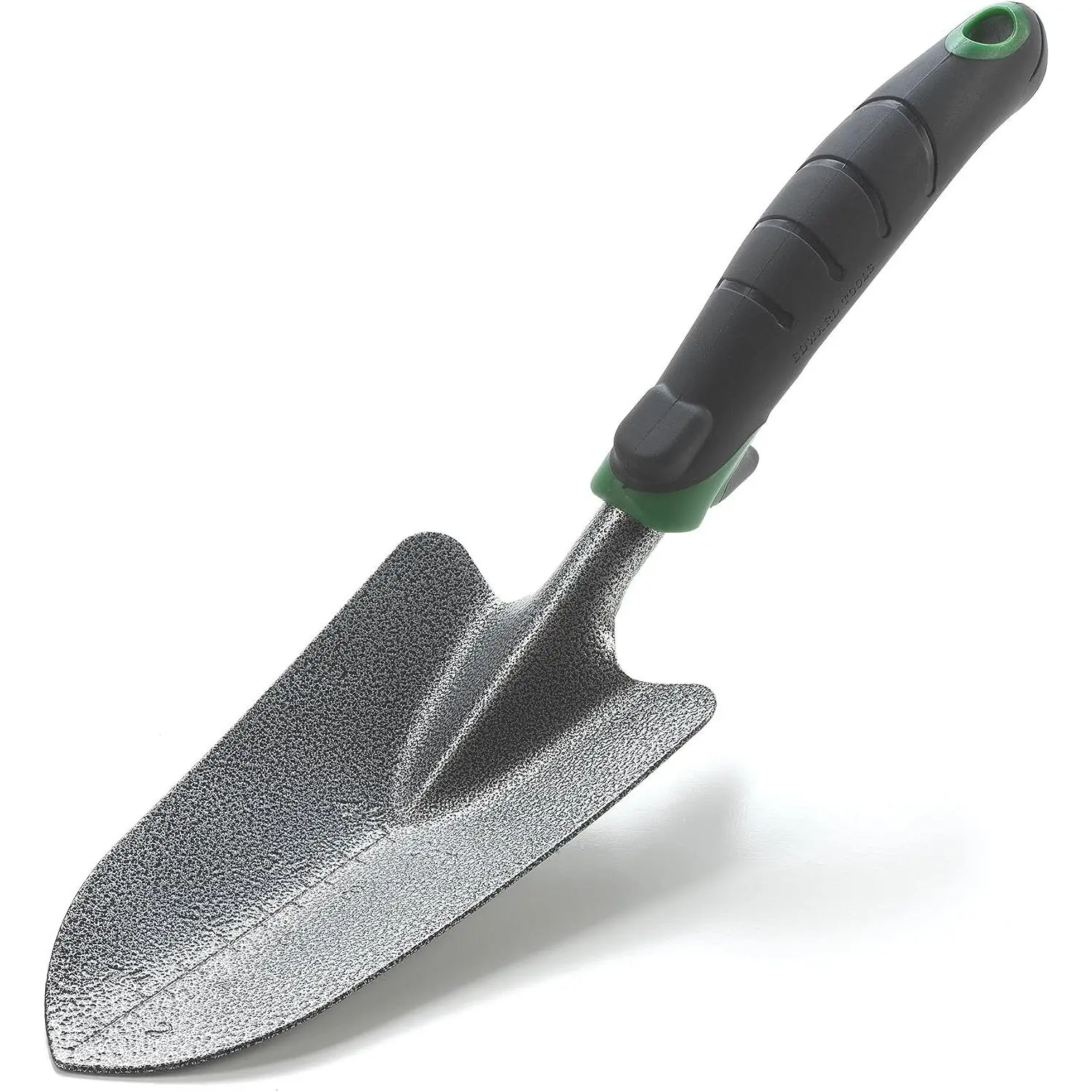 Heavy Duty Carbon Steel Garden Trowel - Rubber Ergogrip Handle, Bend Proof, Depth Markers for Consistent Planting, Stronger Than Stainless Steel, Ideal for Gardeners, Indestructible