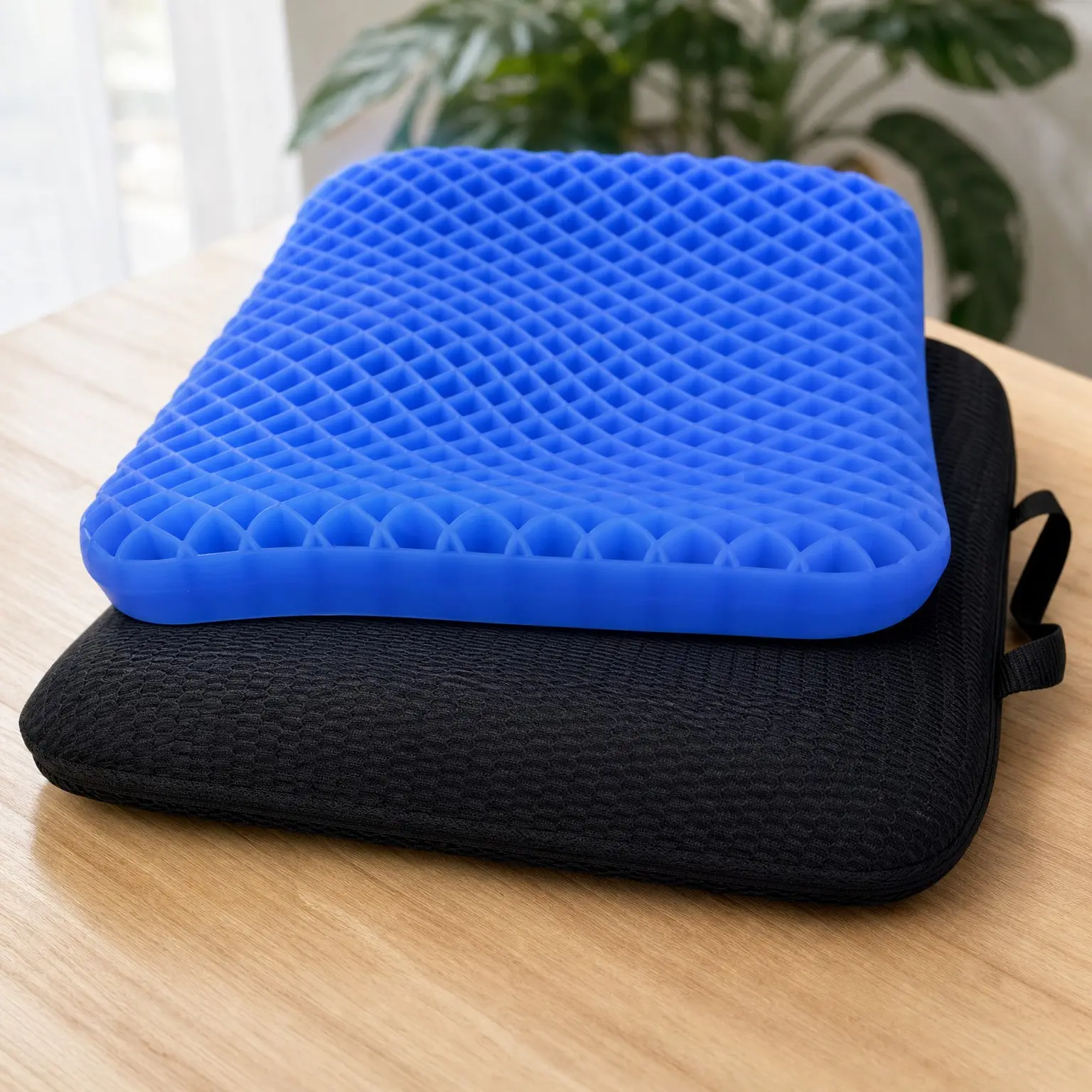 Gel Seat Cushion 1.8 Inch Thick Orthopedic Seating Pad for Pressure Relief - Office Chair, Car, Home, Wheelchair, Kayak, Stadium Cushion(Gift)