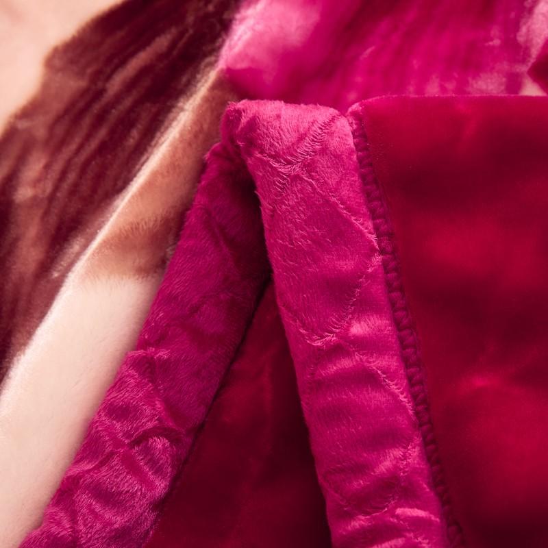 Father Son Blanket Luxury Mink Blanket, 2-Ply Blankets, 7.8LBs Heavyweight, Silky Soft and Warm Raschel Blanket for Autumn and Winter For Bed and Sofa G, Machine Washable Blanket, 79" x 91"