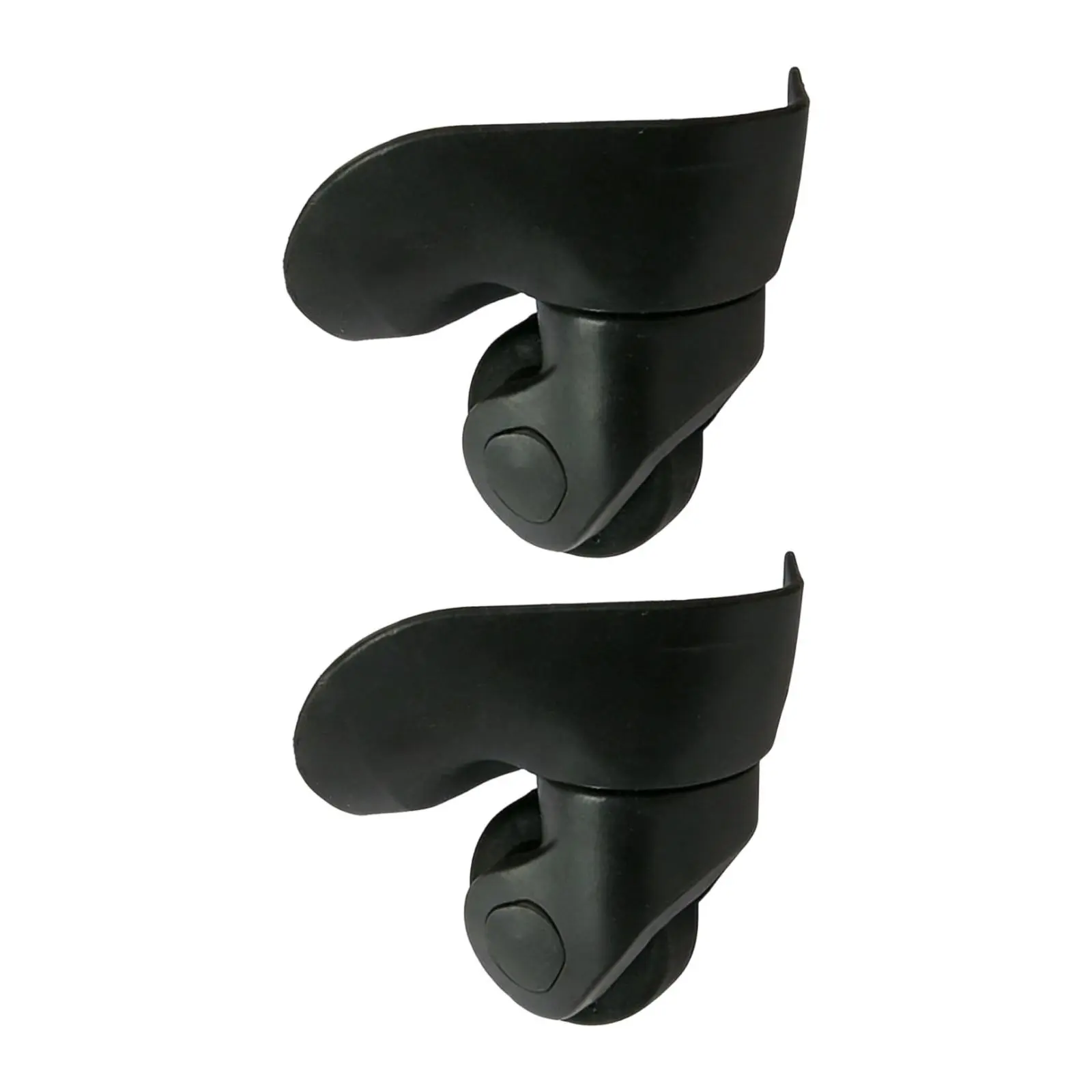 1 Pair A08 Luggage Wheel Replacement Set, Durable and Easy to Install, Large Wheels, Ideal for Travel Gear Maintenance