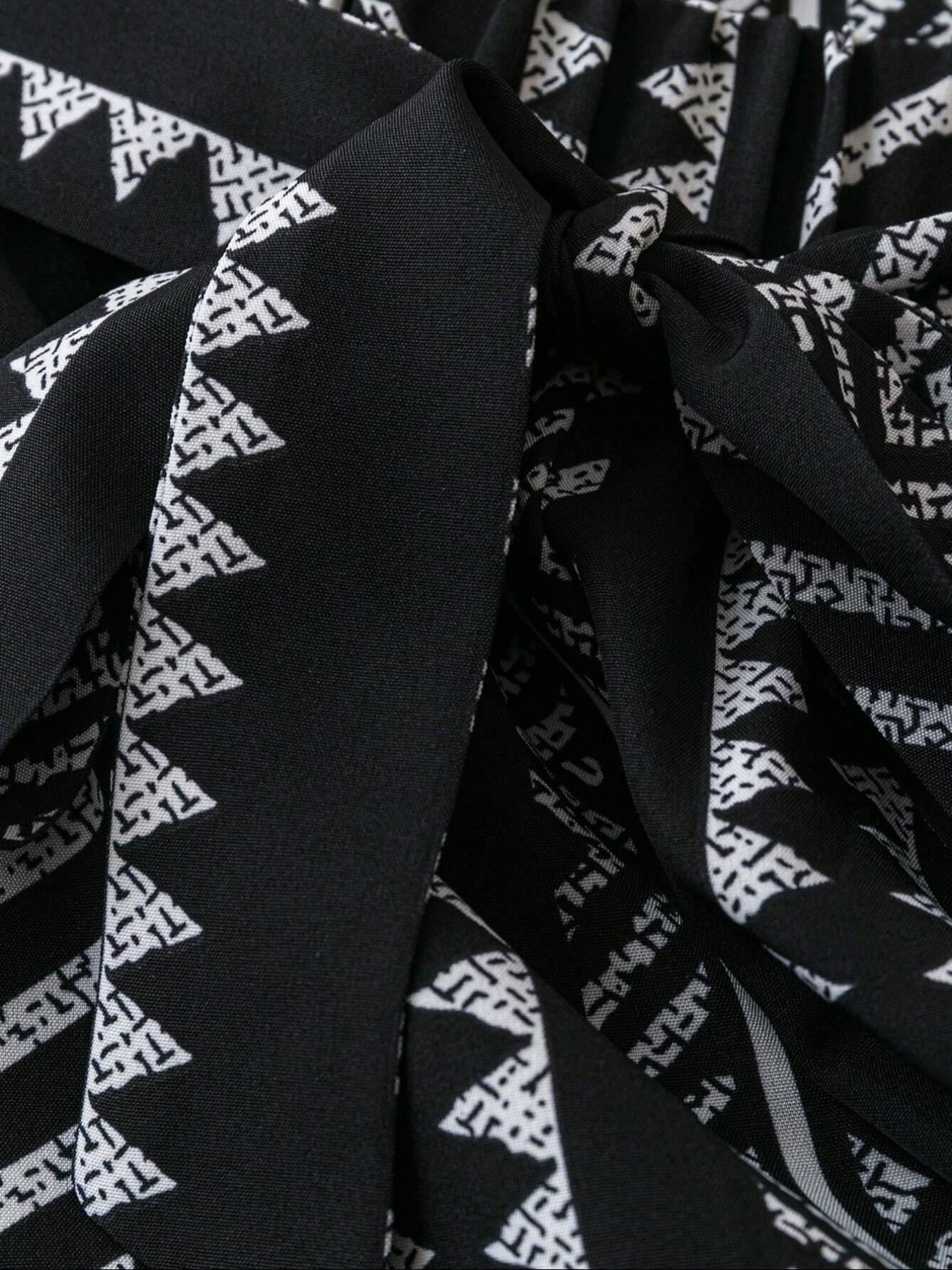 Women's All Over Print Tie Waist Wide Leg Pants, Boho Casual Comfy Trousers for Daily Holiday Vacation Wear, Women's Bottoms for Summer, Bohemian Street Trousers