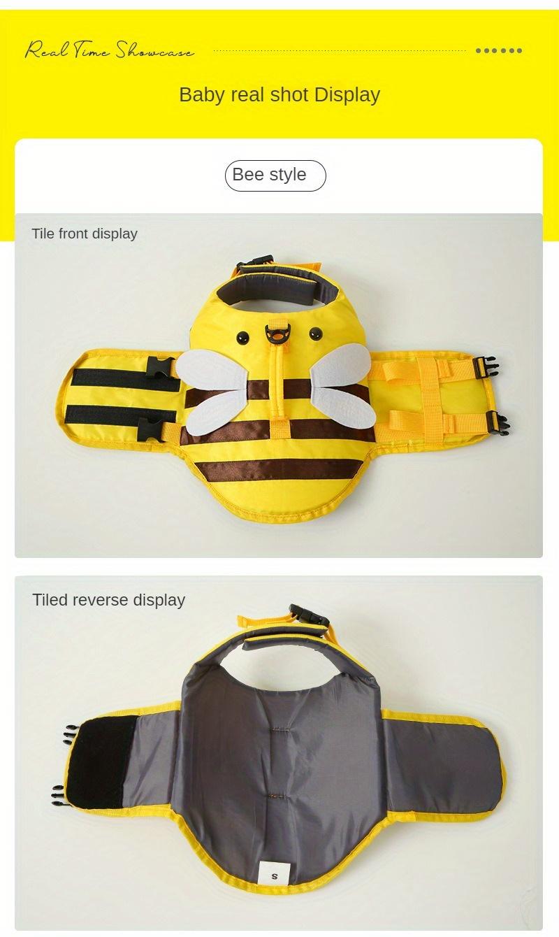 Summer Pet Life Jacket Adjustable Dog Swimsuit, Small And Medium-sized Dog Teddy Bear Buoyancy Swimsuit
