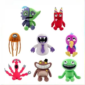 Garten Of Banban Plush Toy Dadadoo Green Jumbo Josh Opila Bird Jester Monster Soft Stuffed Doll High-Quality Children Gift