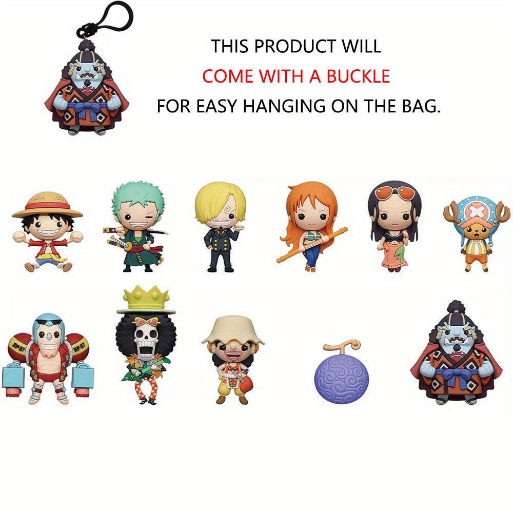 1PC ONE PIECE Series Official License Blind Bag D. Luffy Tony Tony Joba Cute Anime Characters Keychain Mystery Blind Bag Randomly A Character Exquisite Value Collectibles Christmas