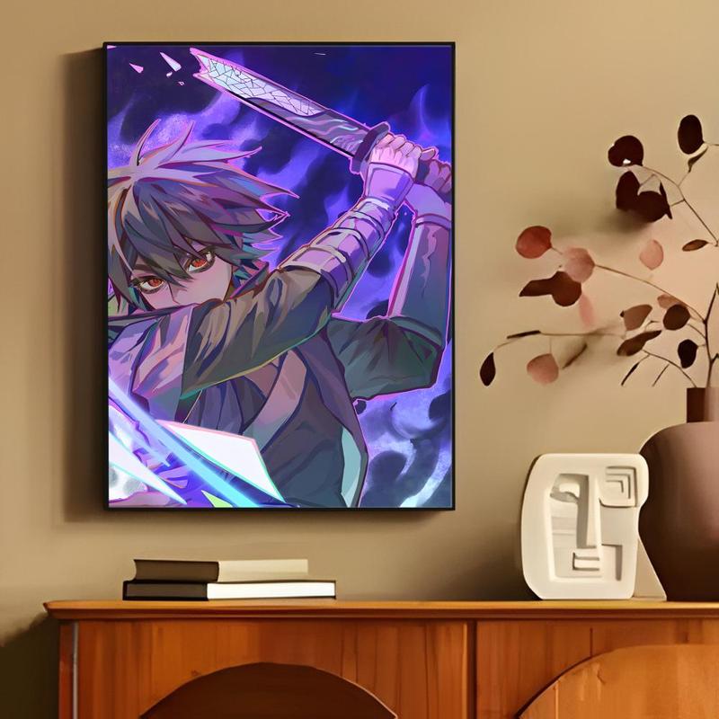 Chinese Action Comedy Scissor Seven Season Poster Waterproof Moisture-Proof Scratch-Resistant Durable HD Self-Adhesive Poster For Living Room Bedroom Cafe Bar Corridor Wall Decor & Gifting