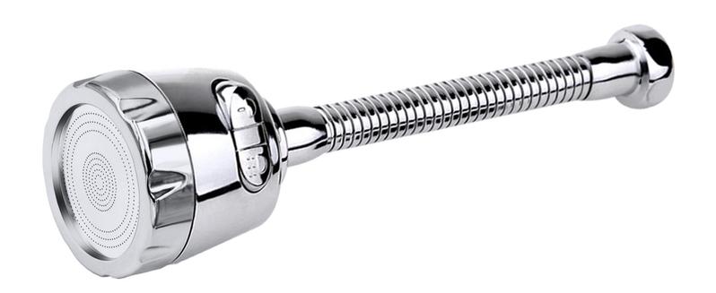 Kitchen Faucet Sprayer Attachment 360 °     Rotatable Anti-Splash Water Saving Tap Head with Universal Adapter Set Stainless Steel Extender for Sink Accessories Tools.