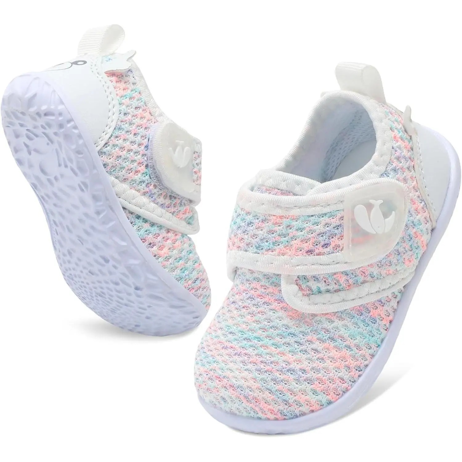Barefoot Baby Walking Shoes Infant Sneakers Newborn Crib Shoes Lightweight Flexible Slip-OnGift