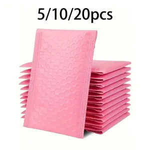 Bubble Envelopes, 4x6 Inches, Padded Polyethylene, Waterproof, Ideal for Jewelry & Cosmetics, Small Business Shipping, Christmas Packaging
