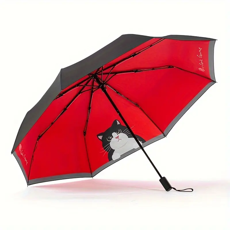 21-inch 8-rib manual folding umbrella