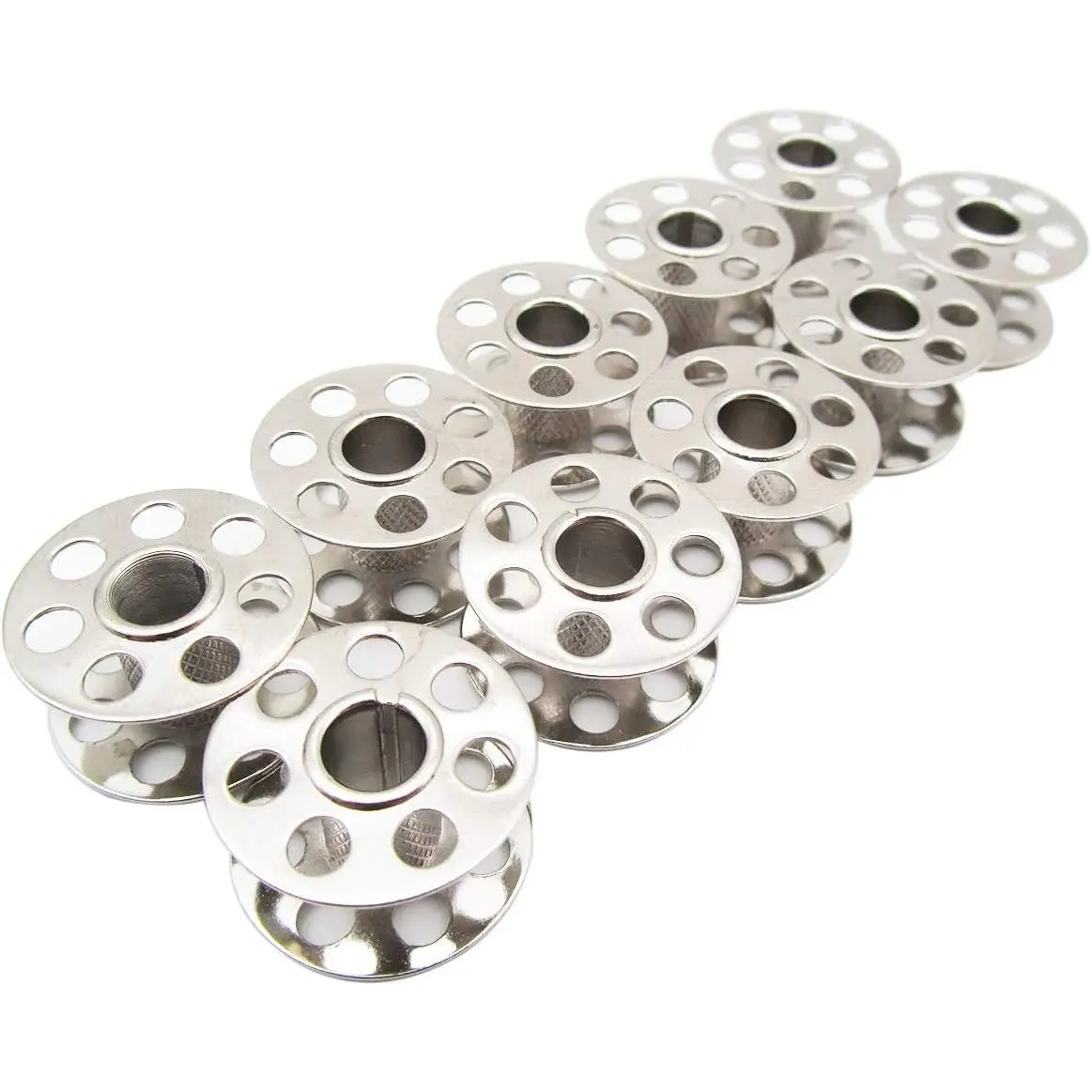brand - Metal Bobbins #0115367000 Compatible with/ for BERNINA brand 330,350,350PE,380,530,550QE,B215,B330,B380,1120,1130 (0115367000 10 count)