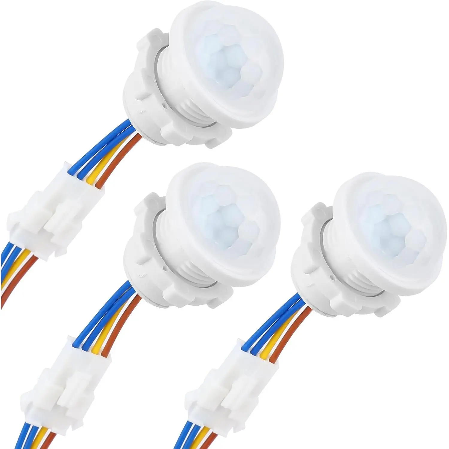 3-Pack Synthetic Auto Motion Sensor Light Set for Existing Lights, Home Improvement Electrical Switches & Accessories, Auto Light