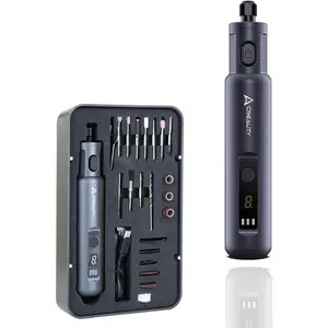 Tool Kit, Multi-functional, 6 Variable Speeds, 24Pcs Accessories, 3.7V Carving Tools for 3D Printer, Sanding, Polishing, Drilling, Etching, Engraving,