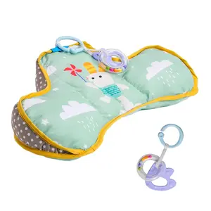 Baby Tummy Time Support Toy |   Perfect  2-6 Months Old Babies, Enables Easier Development & Easier Parenting, Natural Developmental, Comtable, Ergonomic Design, Detachable Toys