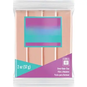 III Polymer Oven-Bake Clay, Beige, Non , 2 oz. bar,  for Modeling, Sculpting, Holiday, DIY,  Media and School Projects. for  & Beginners!