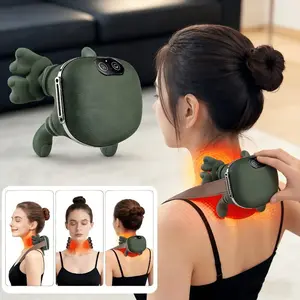 Biofinger Neck Shoulder Massager, Neck Shoulder Relaxer, Wireless 4D Massage for Neck, Cervical, Trapezius, Full Body Back Hand Massage, Brushless Motor