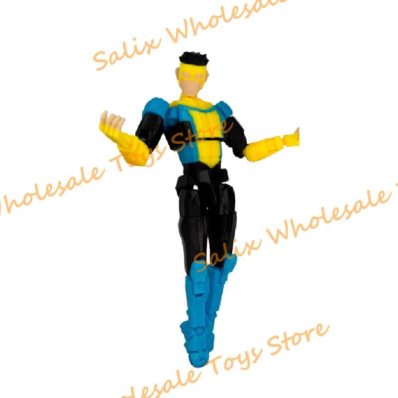 New In Stock 3d Printed Invincible Boy Toys Action Figures T13 Dummy 13 Superheroes Multi-Jointed Movable Shapeshift Toys