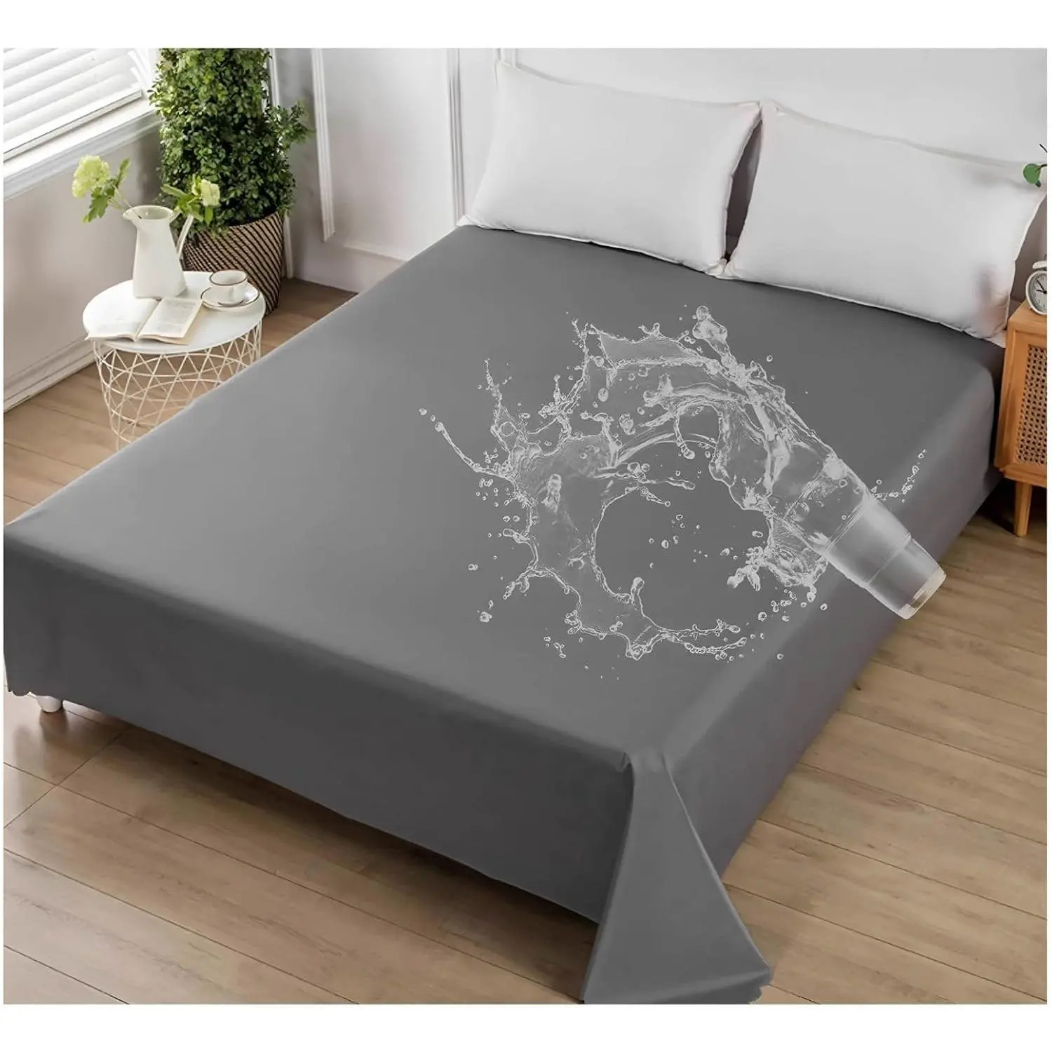 Bed Sheet Flat Sheets Lightweight, Mattress Protector Sheet Bed Cover, Furniture Protector Covers for  Size Bed-H-200x230cm(79x90in)
