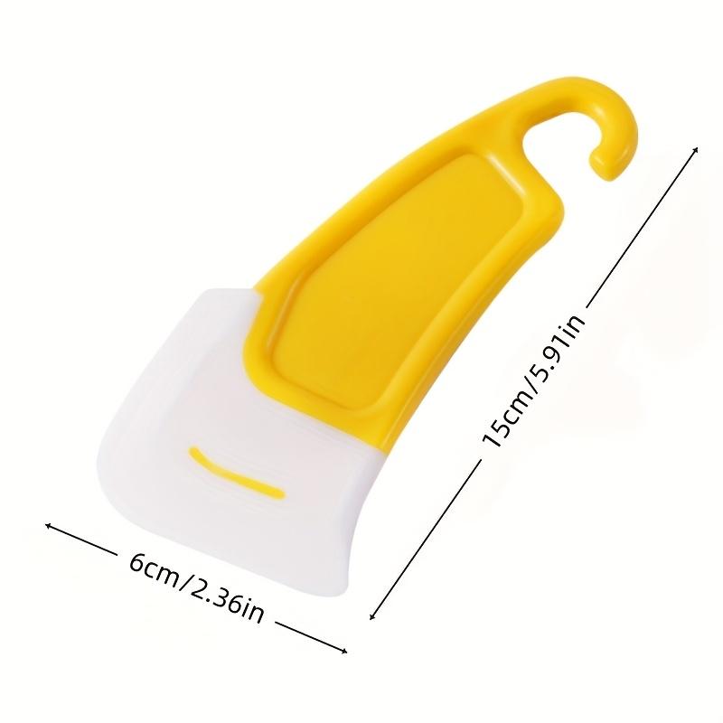 5/3/2/1pc, Multifunctional Cleaning Scraper, Silicone Scraper, Kitchen Cleaning Soft Scraper, Remove Oil Stains from Pots, Pans, Stoves, Soft Head Cleaner, Soft Silicone Scraper, Suitable for Cleaning Oil Stains And Water Stains