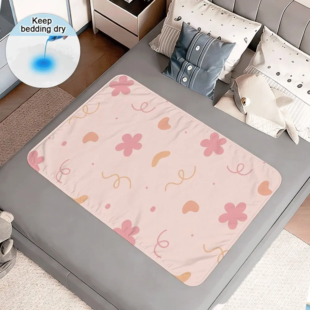 These sweet and soothing spring-themed floral-patterned nursing pads are absorbent and reusable. Suitable for women, postpartum care, the elderly, and pets, they are an ideal choice for feminine hygiene and postpartum recovery. A menstrual product.