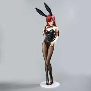 Fairy Tail Erza Rabbit Girl Standing Anime Figure Collectible Model, Detailed Design, Perfect Gift for Fans, High-Quality Craftsmanship
