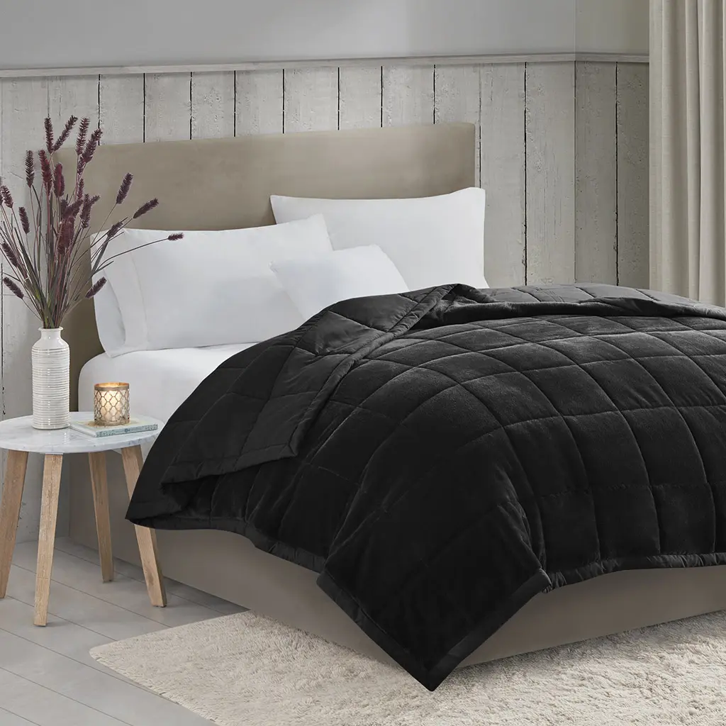 ARCH Reversible HeiQ Smart Temperature Down Alternative Blanket, Queen/Full Size, All-Season Cooling & Warming Bed Blanket with Temperature-Regulating Tech for Bedroom, Travel, Home Use, Queen Size