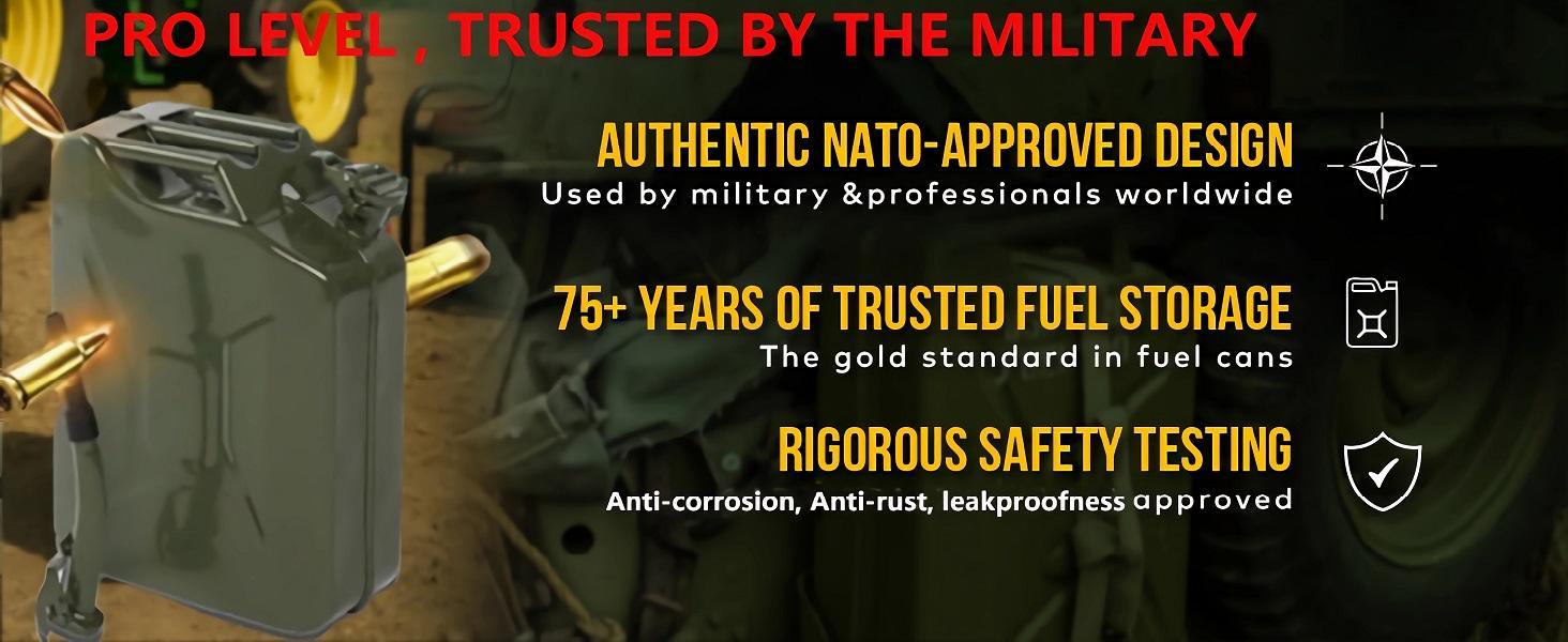 Karlhome 5L/10L/20L Fuel Can, Portable Jerry Gas Can with Flexible Spout System, Rustproof ＆ Heat-resistant Steel Fuel Tank for Cars Trucks Equipment Bottles OrganiserVersatile Water and Liquid Container for Cars, Trucks, Motorcycles