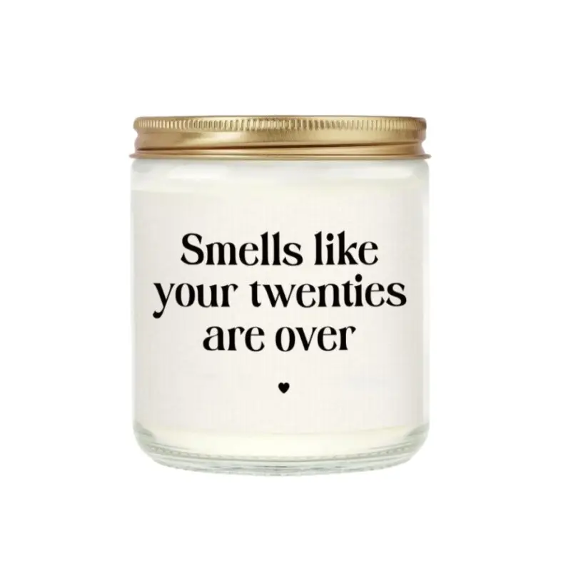 30th Birthday Gifts for Women Men, Thirty Birthday Scented Aroma Candle, 1996 30th Birthday Decorations for Her Him, 30 Year Old Bday Gifts for Friend, Sister, Wife, Husband, Handmade, Scented Candles