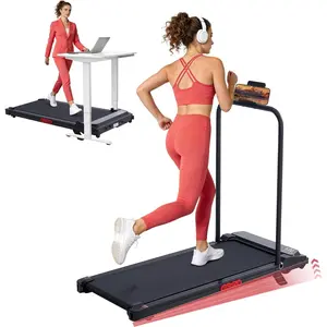 Walking Pad Treadmill with Incline, 2026 Upgrade Portable Treadmill with Handle Bar, 0.6-7.6MPH Small Treadmills for Home, 3.5HP, 350LBSGift