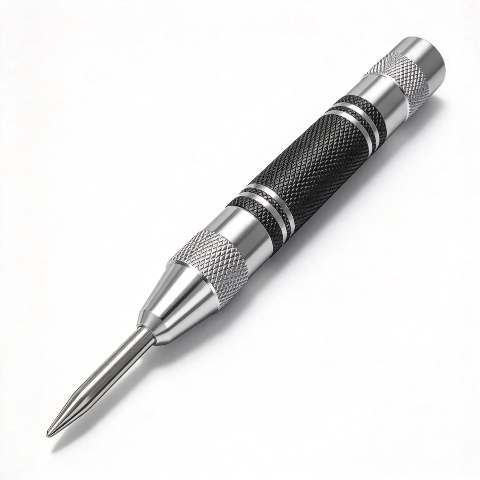 Steel Spring Center Punch Tool, Hand Tools, Hole Making Tool, Adjustable Tension Hole Punching, Smooth Hole Puncher, Suitable for Metal Wood Glass Plastic, DIY Enthusiasts Essential