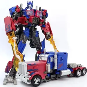 BAIWEI Transformation TW1022 Version 17.5cm KO Masterpiece Figure Toy Commander Prime Deformation Car Robot