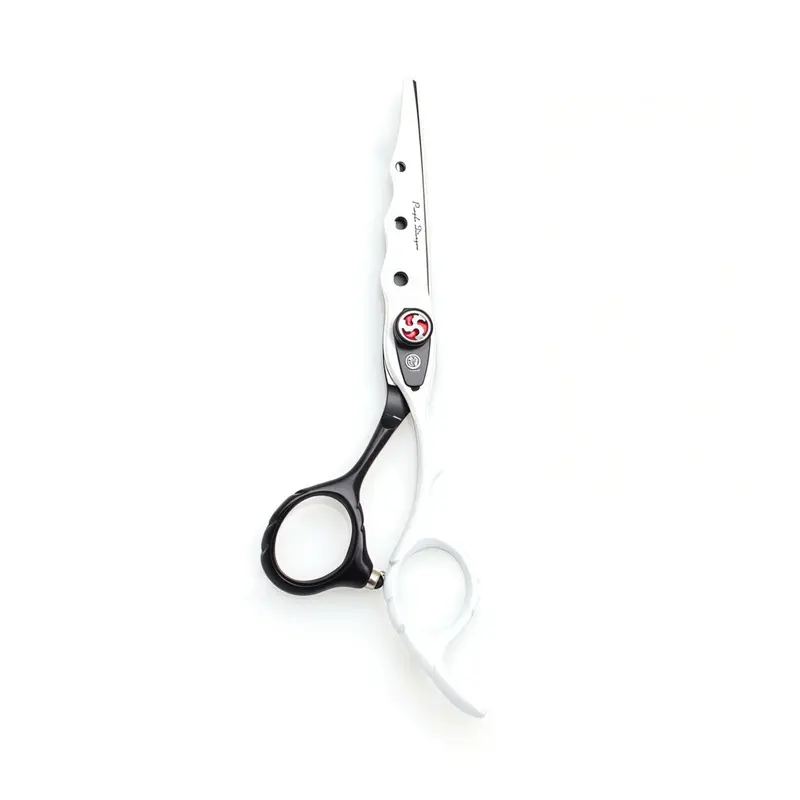 Professional Barber Hair Scissors, Purple Dragon Precision Cutting Shears & Texturizing Thinning Shears, Ergonomic Hand Grips, Salon Hair Styling Equipment for Hair Stylists