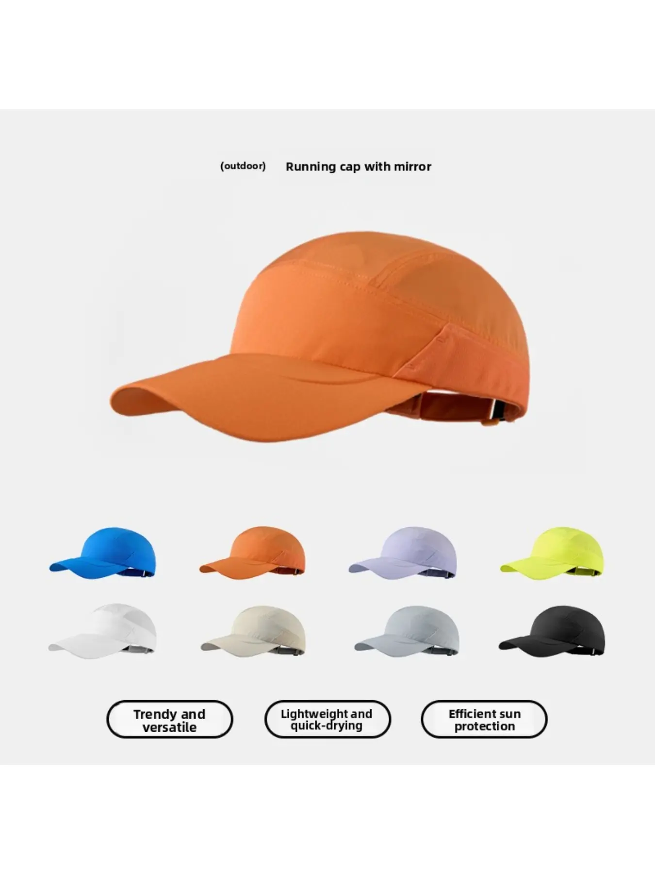 Lightweight Waterproof Baseball Cap Quick Dry Cooling Running Unisex Cooling Hat Outdoor Headwear