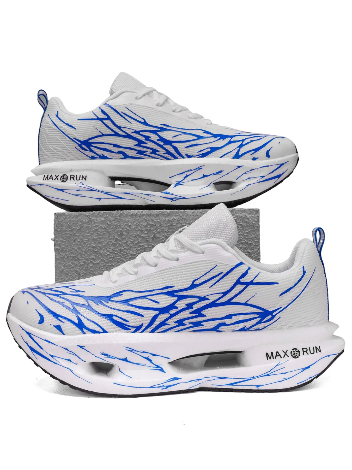 Women's Lightweight Breathable Running Shoes, Carbon Board Technology, Gradient Design, Md Midsole, All-Season, Hiking & Casual