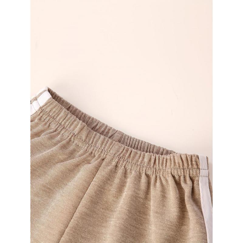 Boys' Lightweight Pants with Side Color Blocking, Children's Sports Pants, Casual Lightweight Jogging Pants Outdoor Activities