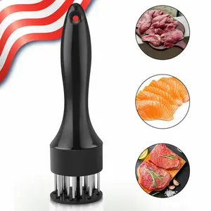 Stainless Steel Meat Tenderizer Needle – Kitchenware, Kitchen Utensil, Marinate Aid for Easy Penetration of Steak, BBQ Cooking