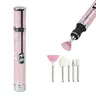 Beginner Friendly Nail Drill Kit, Portable Electric Nail File for Easy Gel Removal, Low Noise, Rechargeable, 12 Bits Included, Nail Supplies Equipment