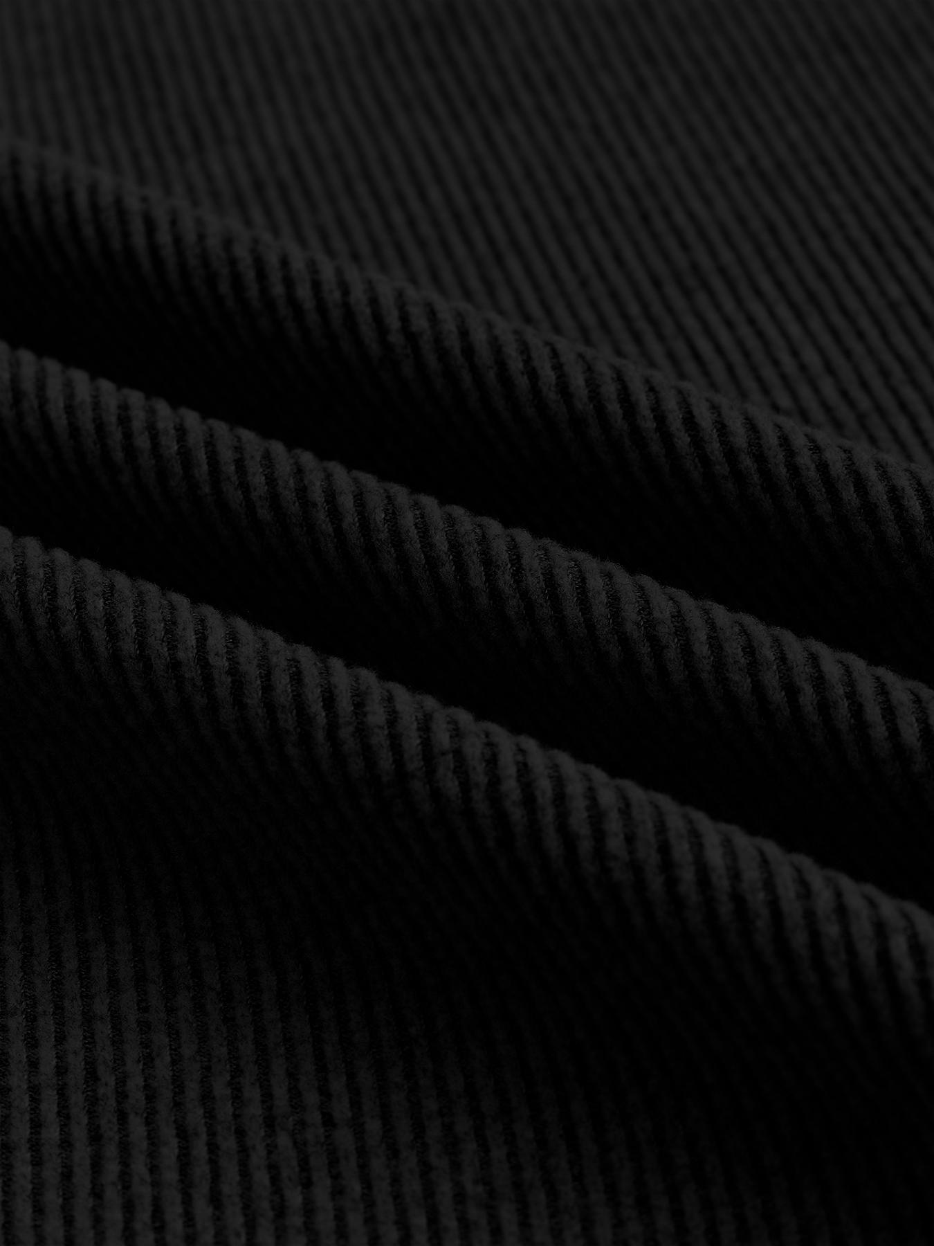 Women's Solid Button Front Ribbed Tee, Casual Long Sleeve Round Neck T-shirt Button Down Front for Spring & Fall, Ladies Clothes for Daily Wear