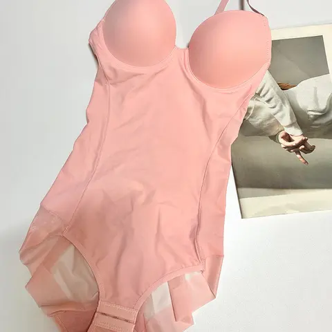 【Black Friday】Slimming Abdomen and Waist Control Bodysuit with Bra, Adjustable Straps and Hook Closure, Lightweight Shaping Underwear for Women, Perfect for Evening Gowns #GLOBAL PICKS