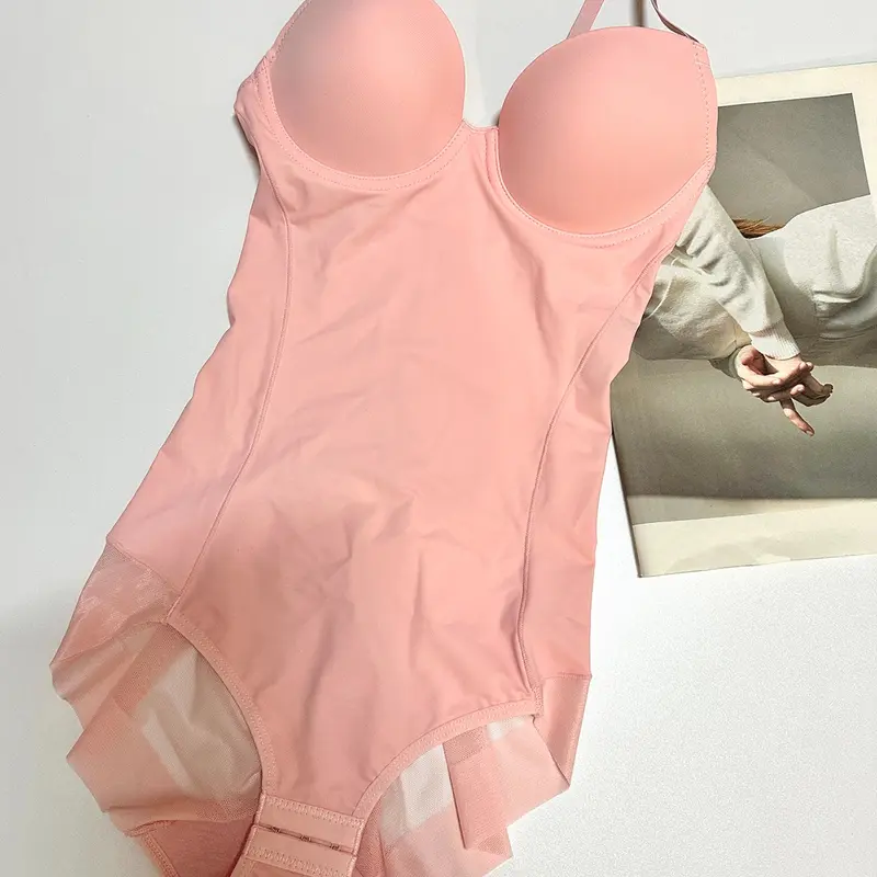 【Black Friday】Slimming Abdomen and Waist Control Bodysuit with Bra, Adjustable Straps and Hook Closure, Lightweight Shaping Underwear for Women, Perfect for Evening Gowns #GLOBAL PICKS