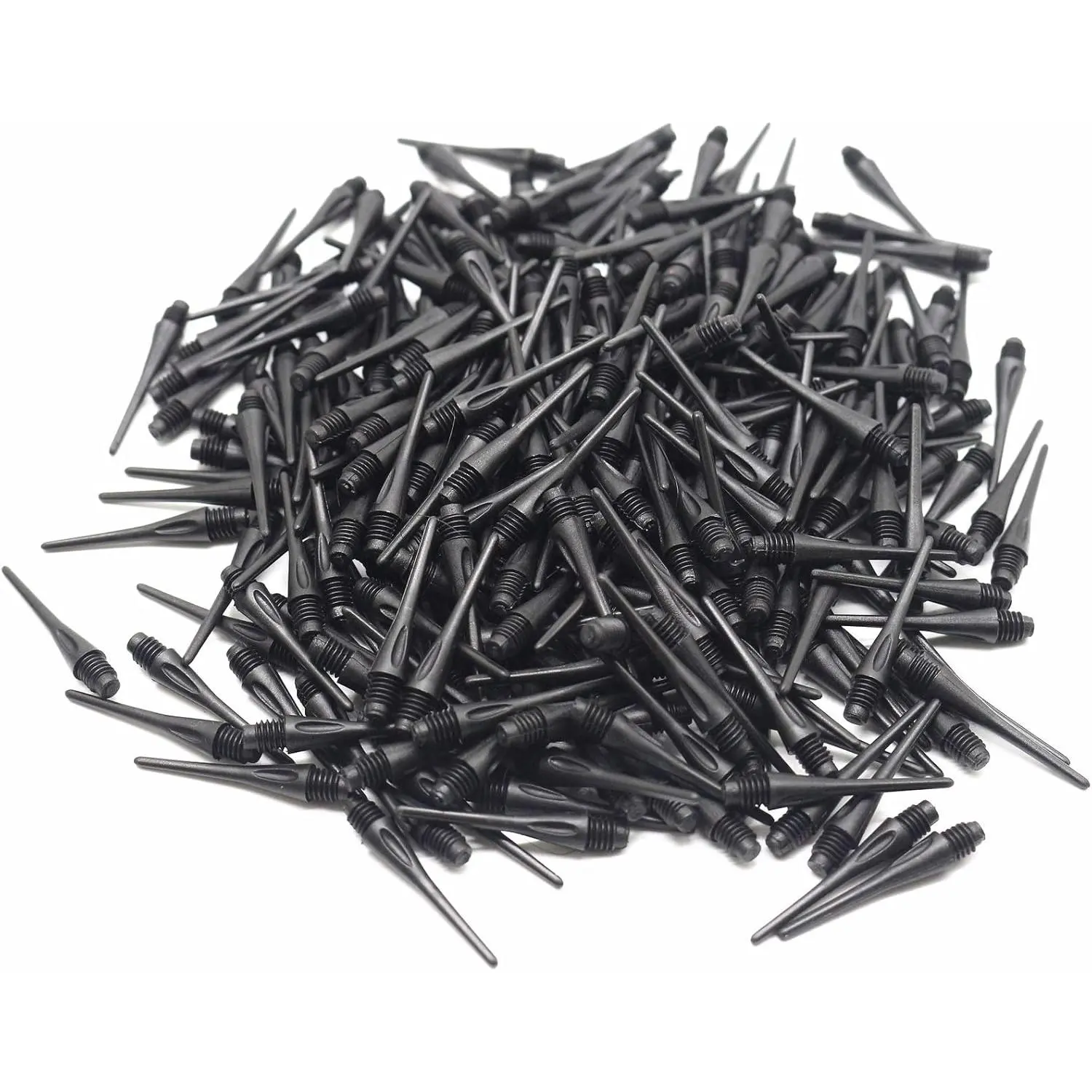 Plastic Soft Dart Points  Replacement Tips| standard thread plastic soft dart tips for electronic dartboards, durable replacement dart accessories
