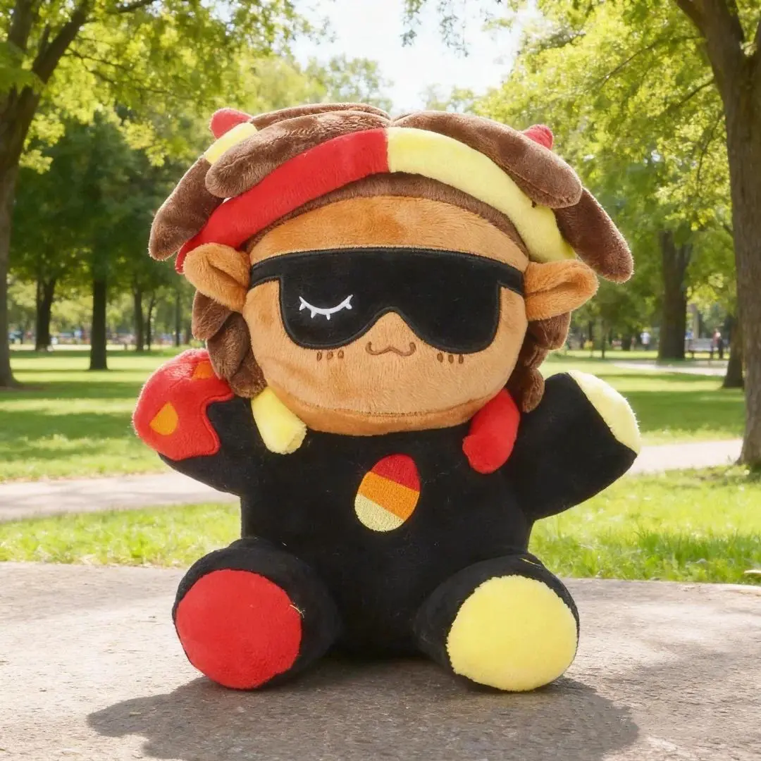 2026 new Cute Flamefrags Plush Toy Unstable Universe Gaming Merchandise Stuffed Flame Toy Wemmbu Toy For Kids Game Fans Birthday Gifts