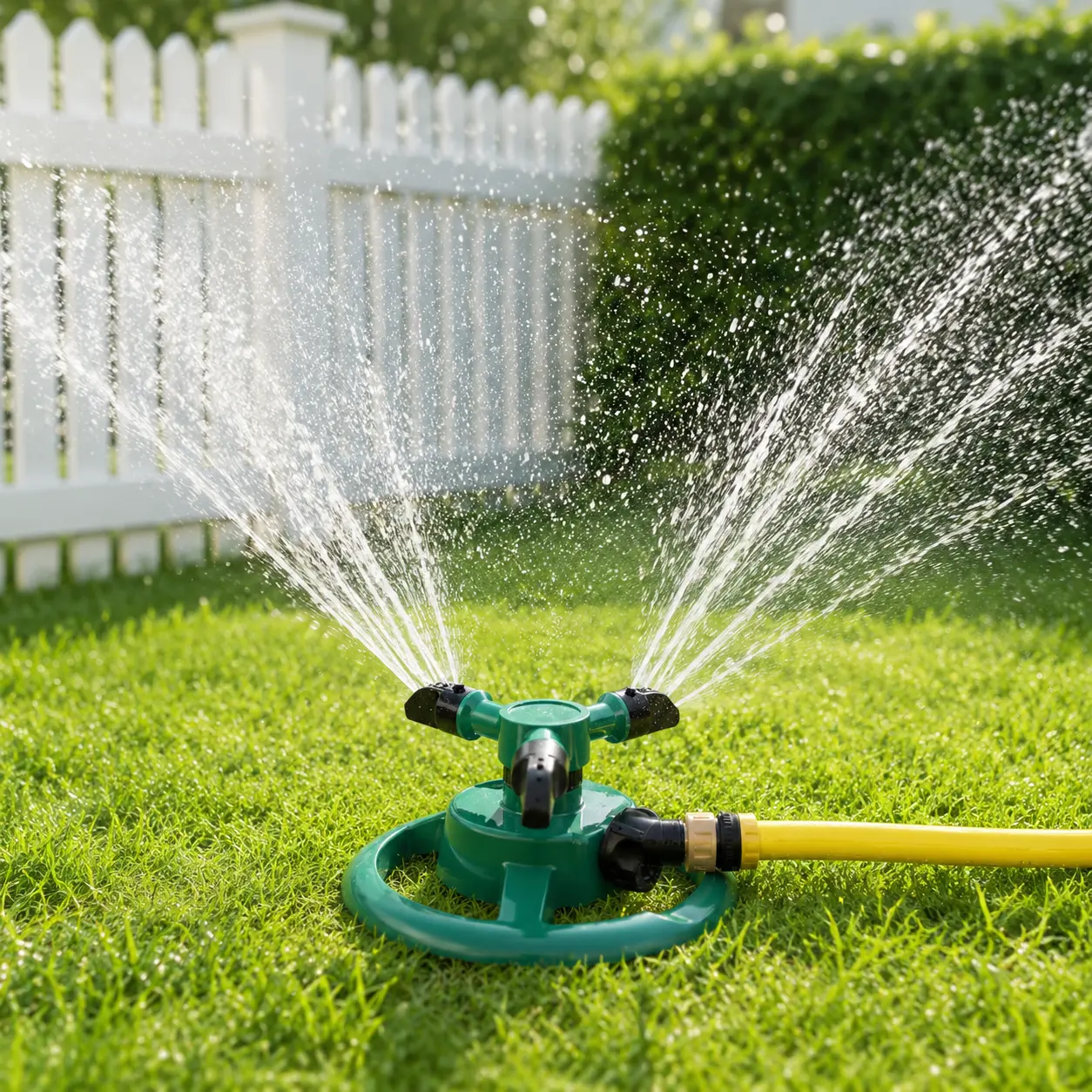 360° Rotating Lawn Sprinkler Automatic Garden Water Irrigation Tool