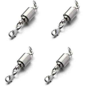 Screw Locking  Necklace Clasps Safety   Clasps and Closures 6mm