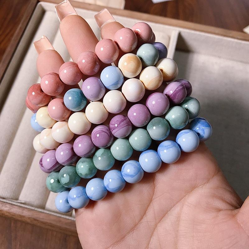 New Chinese-style ceramic bracelet for women: A unique, versatile and high-end ceramic bracelet accessory for summer