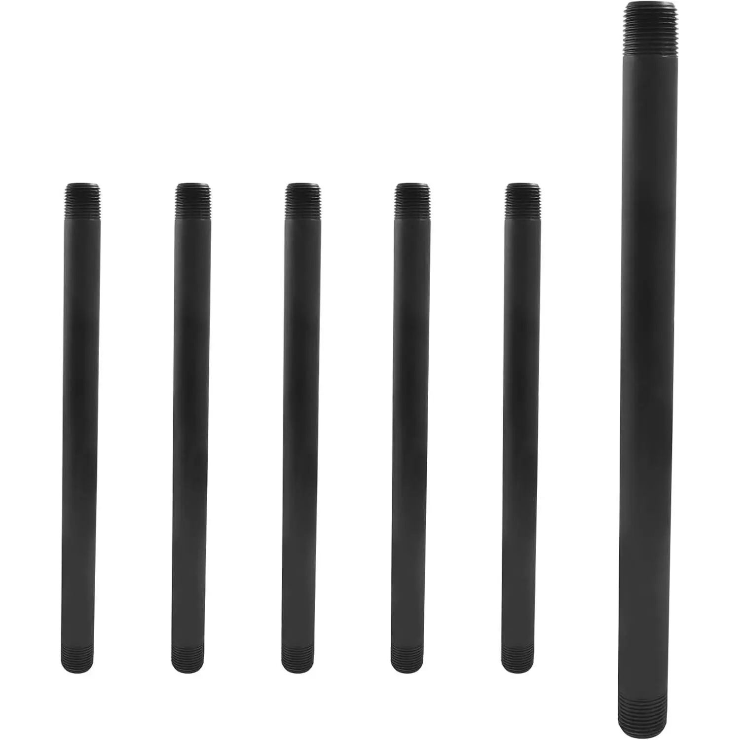 6 count Sprinkler  Pipe Riser, 1/2 Inch MPT, 3 Inch