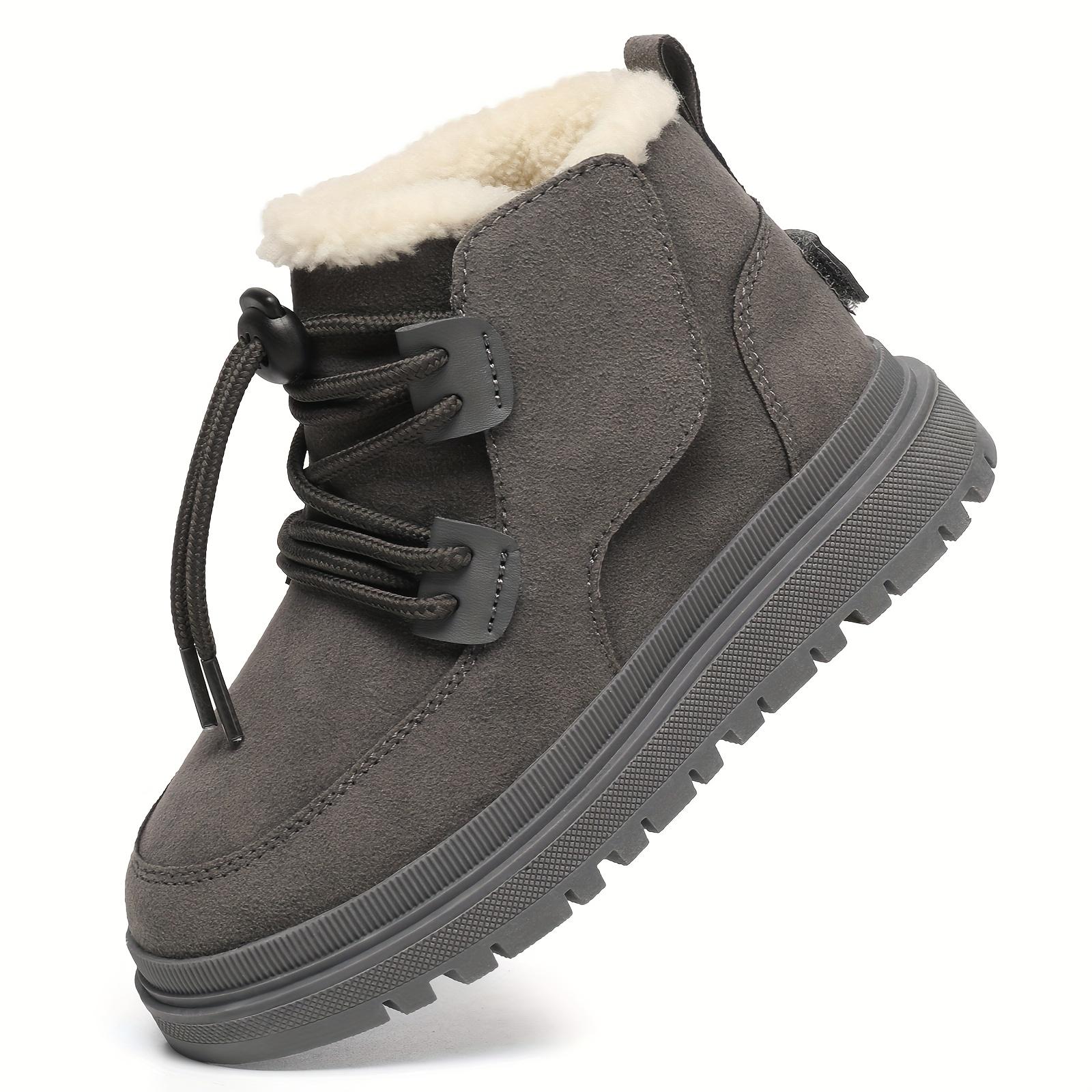 New Snow Boots, Outdoor Shoes for Autumn And Winter, Stylish Ankle Boots, Hiking Shoes, Thickened Sole for Comfort And Warmth, Suitable for Boys And Girls, Available in Various Sizes.